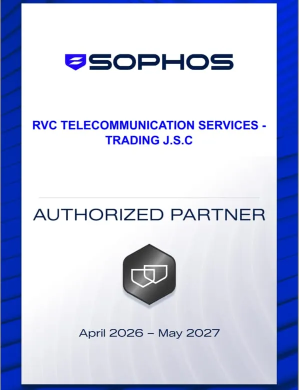 Chứng nhận đối tác sophos