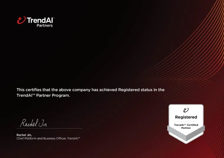 Chứng nhận đối tác trendai